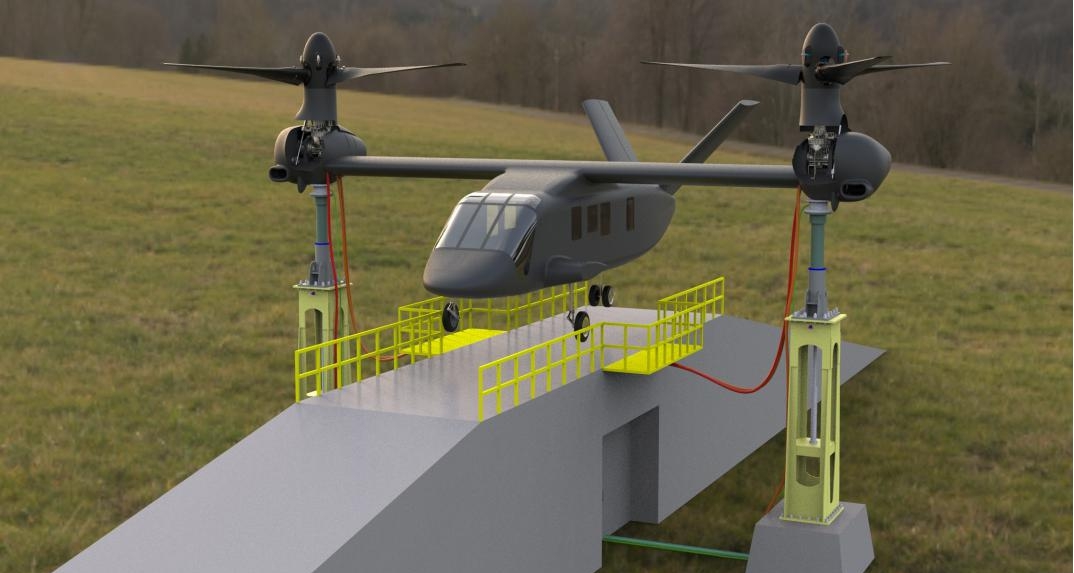 16吨级倾转旋翼飞机