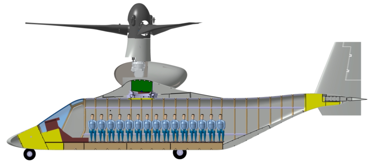 20吨级倾转旋翼飞机